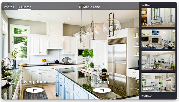 Example of Zillow 3D